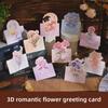3D Flower Creative Greeting Card - Birthday, Teacher's Day, Thank You Card