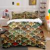 Boho Geometric Floral Bedding Set Bedding Duvet Cover Set Duvet Cover Pillowcases (1 * Duvet Cover 2 * Pillowcases, without duvet insert)
