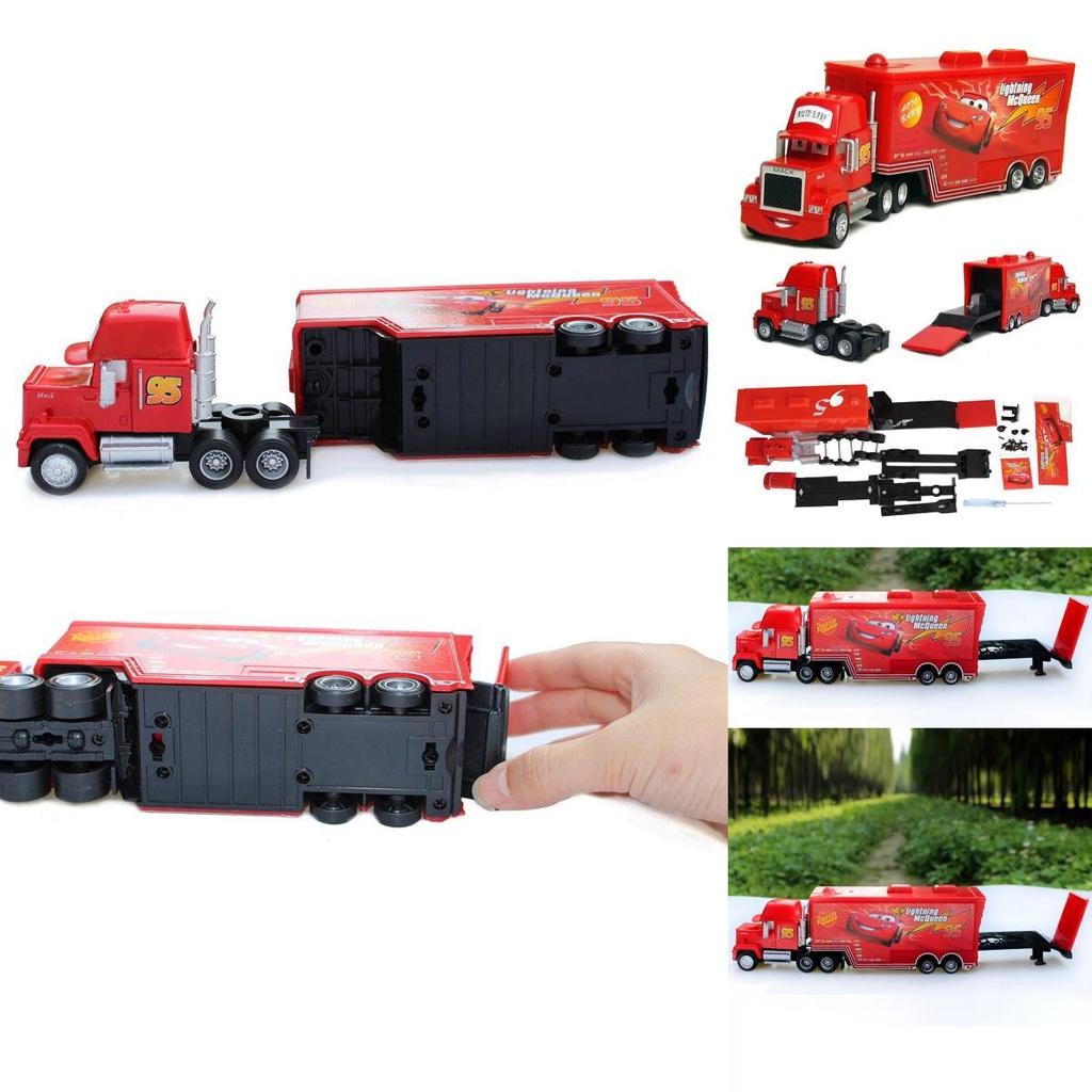 Прочная гоночная игрушка Тачки 2, литой сплав, грузовик Дядя Мак для детей и коллекционеров