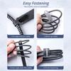 20 шт., органайзер для USB-кабеля FONKEN, ремешок для намотки проводов, отделка домашнего жгута, фиксированная защита для стяжек шнура