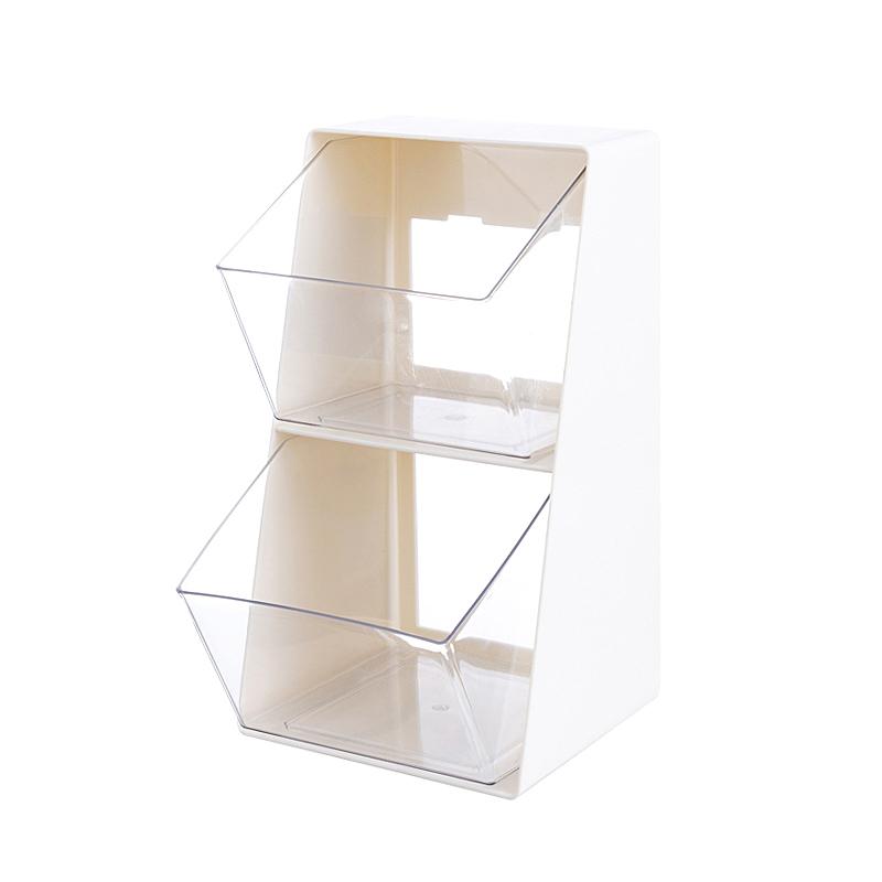 Ins Коробка для хранения кофейных капсул, пылезащитный органайзер для кофейных пакетиков и чая, настольный органайзер для всякой всячины, полка для хранения канцелярских принадлежностей и косметики