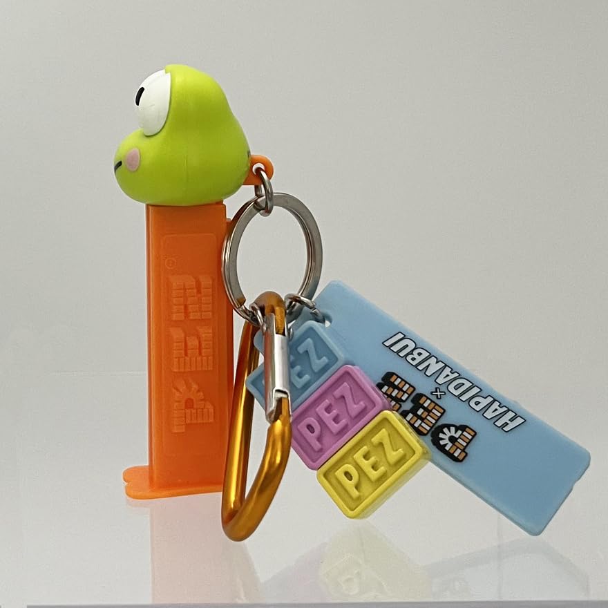 IWAYA PEZ x Hapidanbui Key Charm (Kerokero Keroppi) 7451-3