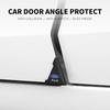 Car Sticker 2pcs Silicone Car Door Corner Cover Bumper Scratch Protector For Ford Fiesta C-Max Kuga Ranger Raptor KA Fusion ST T