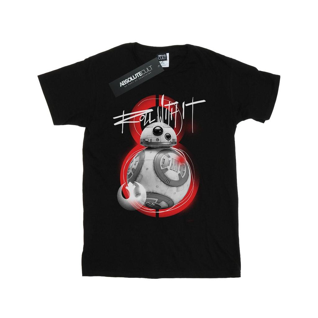 STAR WARS Футболка для мальчиков «Последние джедаи» BB-8 «Roll With It»