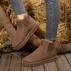 Fashion New Suede Warm Walking Boots Winter Round Head Sexy Comfortable Thick-soled Non-slip Casual Snow Boots for Women