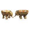 Набор подсвечников Слон (2 шт), Elephant for Good Luck Candle Holder Set of 2,  Behoma