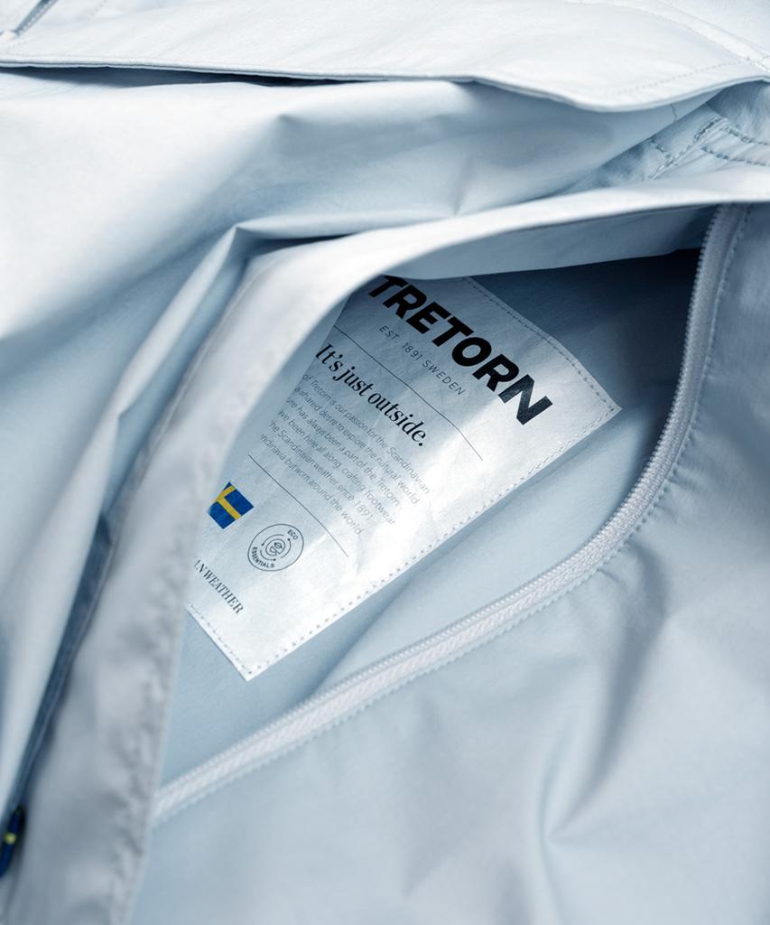 Tretorn All-Day Packable Windbreaker - Light Gray