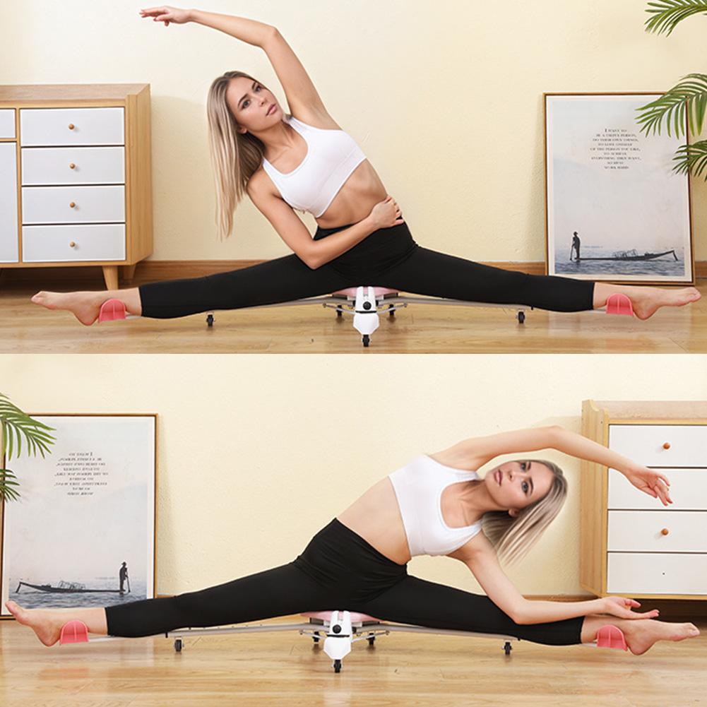 Машина для растяжки ног Тренажер для шпагата Регулируемая Максимальная нагрузка 150 кг Оборудование для фитнес-тренировок для балета йоги спорта