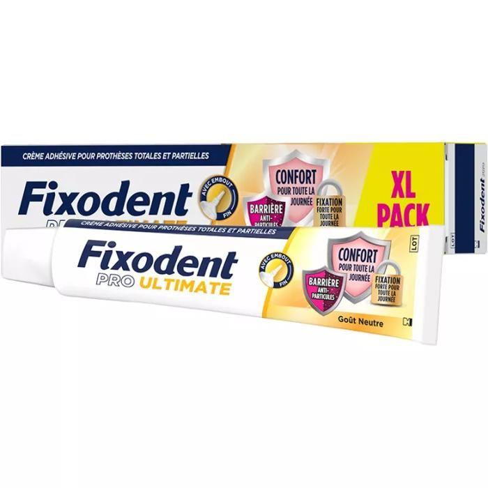 Crème adhésive - Fixodent - Pro Ultimate - Goût neutre - 57ml - Adhérence maximale