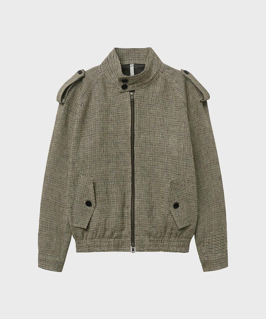 Noirer For Woman Oversized Harrington Blouson (Brown)