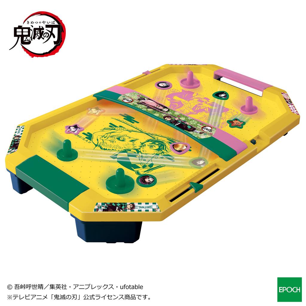 EPOCH Demon Slayer Air Hockey, ST Mark Certified, Ages 4 and Up, Toy Game, Players: 1-4