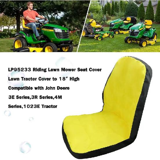 LP95233 Чехол на сиденье для компактного utility-трактора John Deere Серии 3E 3R 4M 1023E Удобный Водонепроницаемый Мягкий Чехол на Сиденье