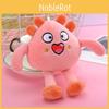 Adorable Plush Toy Keychain For Kids Fluffy Monster Stuffed Animal Backpack Accessory