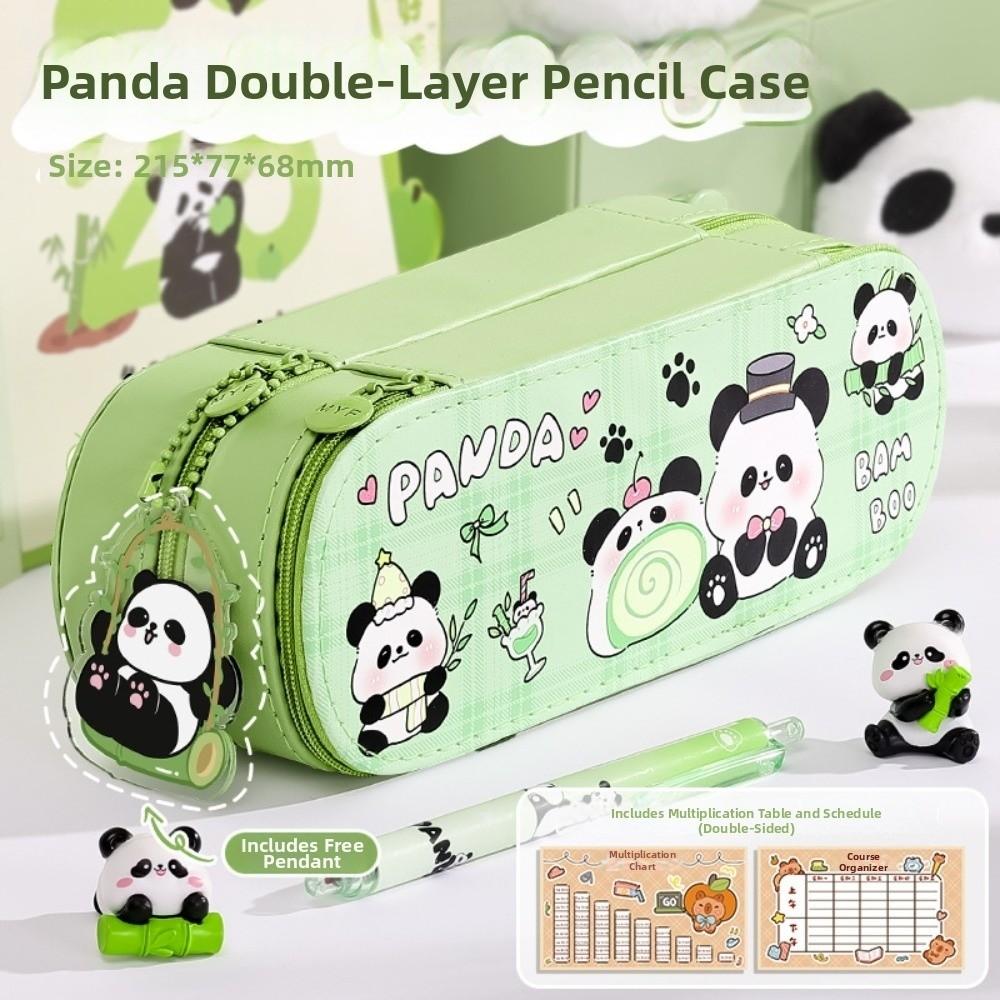 Layered Structure Multi-Functional Pencil Box Cartoon Storage Box For Primary School Students