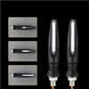 Authentic Motorcycle LED Lights High Bright Turn Signal Indicator Lights Front Rear White Day Running Lights Flowing Brake Lamps