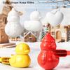 Уличные игрушки для игры в снегу Спортивные игрушки Зажим для снежков Различные формы Щипцы для лепки снежков Зимний инструмент для метания снежков для детей