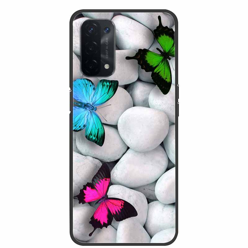 Чехол для Oppo A54 5G Мраморный Мягкий Силиконовый Задний Чехол для Телефона Oppo A55 5G Чехол OppoA54 A54 A55 4G 5G 2021 Coque Funda Сумка