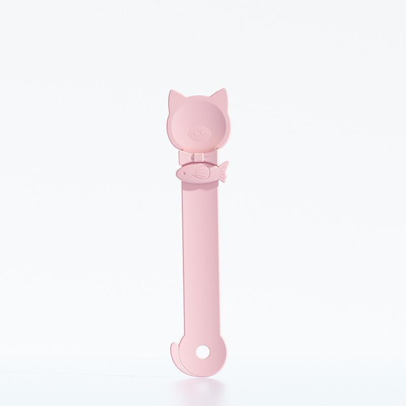 New Cat Treat Squeeze Spoon - Mess-Free Pet Feeding Tool for Cats, Snack Scoop, and Essential Pet Supplies