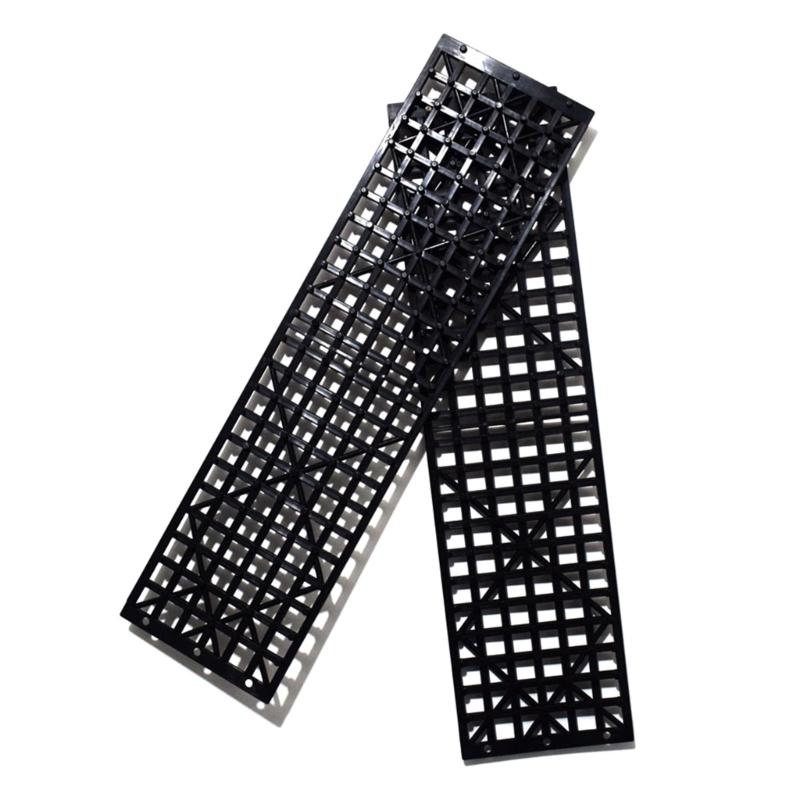 1 Pair All-Weather Auto Tire Traction Mat Tire Grip Aid Car Truck Off-road Escape Unstuck Vehicle from Snow Ice Mud Sand