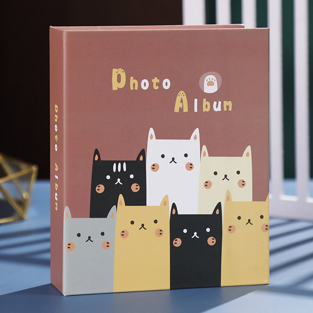 100 Pockets Photo Album DIY Photo Storage Album Creative Photo Collection Book Children