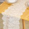 Nordic Style Black and White Lace Wedding Lace Table Flag Tablecloth TV Cabinet Cover Cloth Home Dining Table Decoration Tablecloth Chair Yarn