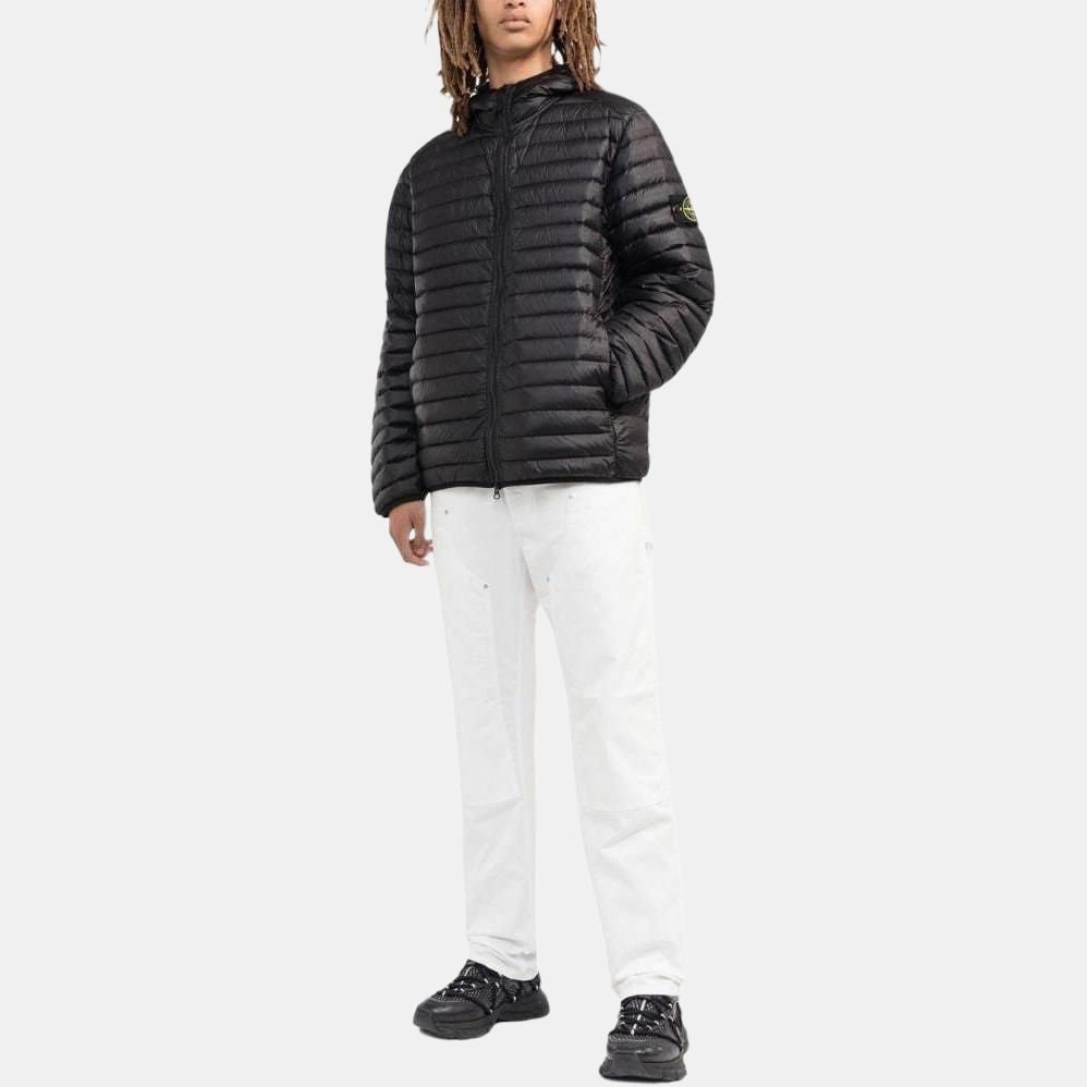 Stone Island Compass-patch padded short jacket 781540324-V0029