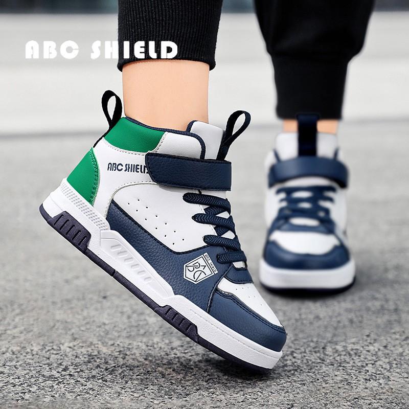 Kids Casual Sneakers Girls Boys Strap School Shoes With Cushioned Sole Age 7-16 Years