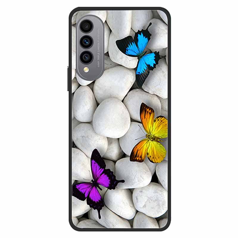 Для WIKO T50 Чехол T 50 Мягкий силикон ТПУ Задняя крышка Для Wiko T50 W-P861-01 W-P861-02 Чехол для телефона WikoT50 Черный Защитный Окрашенный