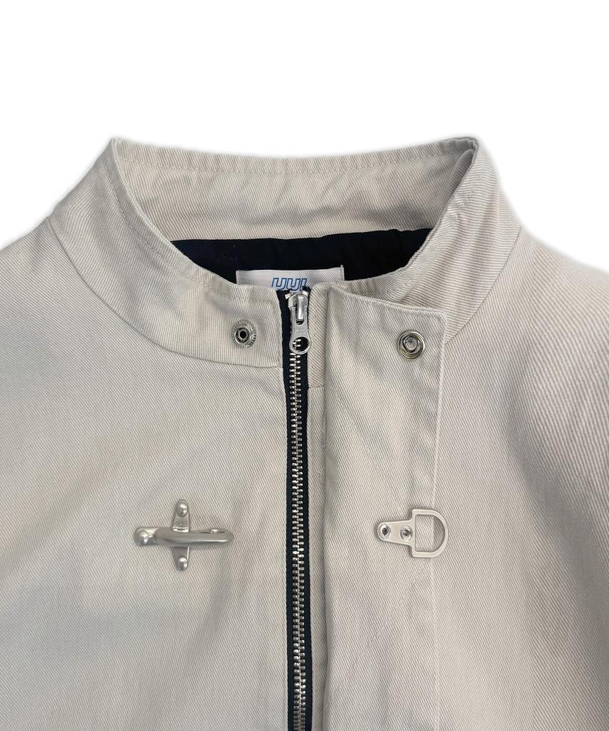 UNUSEDLAB Washed Fireman Jacket (Cream)