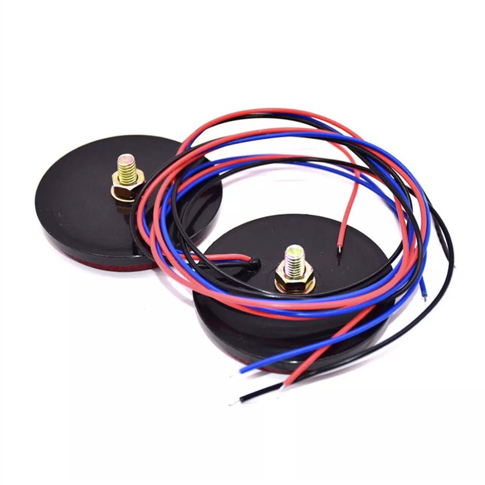 Light Turn Singal Light Motorcycle Brake Stop Marker Lamp Car Round Tail Lights Warning Light Bulbs