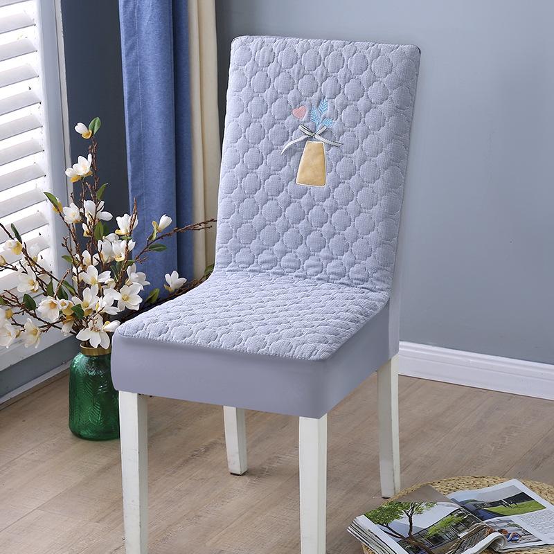 Чехол на подушку для обеденного стула, полностью закрывающий спинку, интегрированная подушка, универсальный для четырех сезонов, чехол на подушку для обеденного стола в китайском ресторане