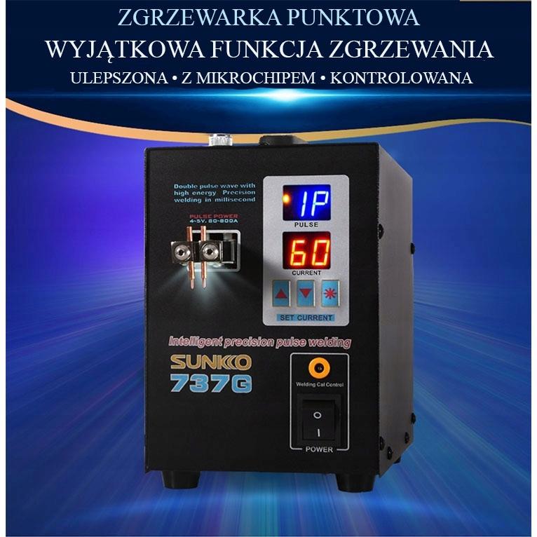 Zgrzewarka Impulsowa Punktowa Sunkko 737G