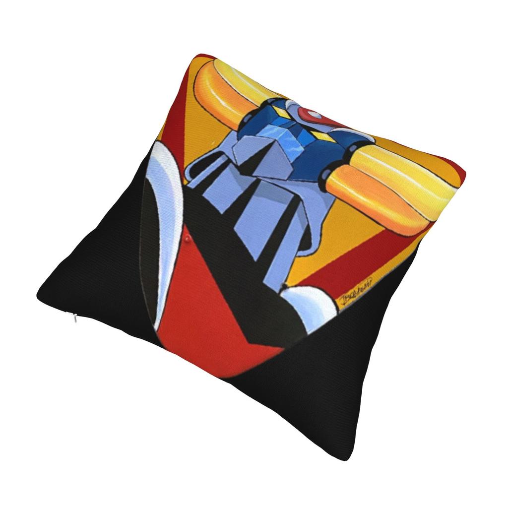 Винтажная наволочка для подушки с принтом робота-НЛО Grendizer Goldorak, чехол для подушки, украшения, манга Z, чехол для подушки, домашний квадратный 45x45 см