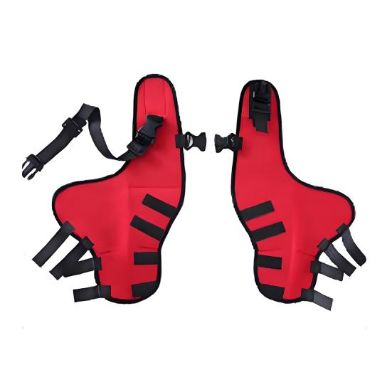 Фиксатор колена для собак при разрыве передней крестообразной связки задней ноги, регулируемая двойная поддержка задней ноги при вывихе связок надколенника, травмах, остеоартрите