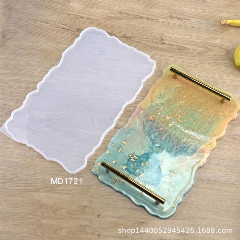 Форма для литья из смолы DIY Силиконовые подставки Изготовление ювелирных изделий Эпоксидная форма Инструмент для рукоделия