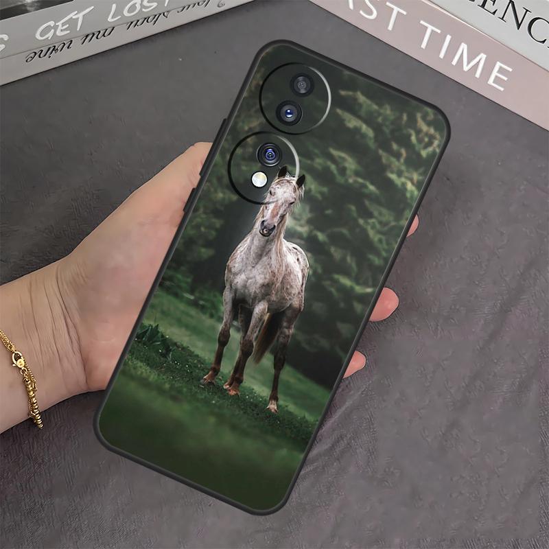 Чехол Животное Лошадь Для Honor 90 70 50 10 Lite Magic 5 6 Pro X6 X7 X8 X9 X6a X7a X8a X9a X9b X8b Обложка