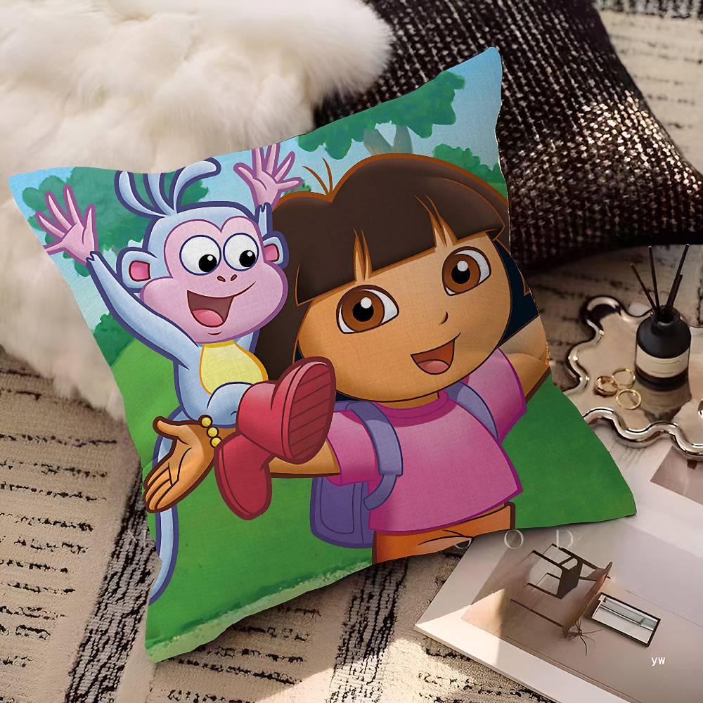 TV D-Dora Анимация Исследователь Наволочки Домашнее Постельное Белье Декоративная Наволочка Свадебная Супер Мягкая Наволочка