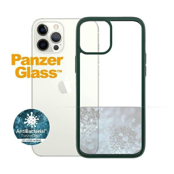 Etui do iPhone 12 Pro Max PanzerGlass Clear Racing Zielony