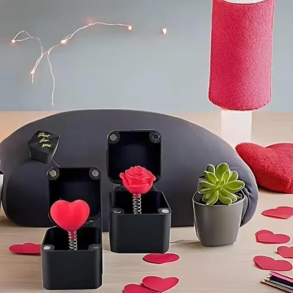 Pop-Up Prank Storage Box 3D Printed Gift Packaging Box Creative Annoying Gift Box  Valentine's Day