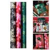 Рождественская оберточная бумага в рулоне 17 дюймов x 120 дюймов Снежинка бант Джамбо рулон Винтажная праздничная подарочная упаковка для рождественских вечеринок принадлежности