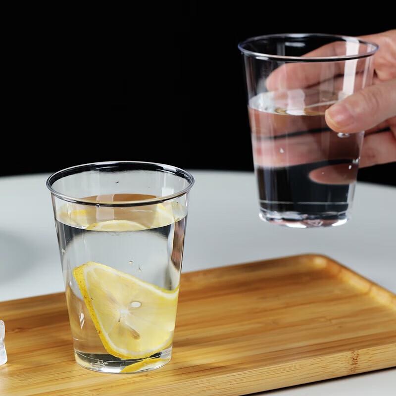 Thickened Disposable Plastic Cups, 300ml (100-Pack)