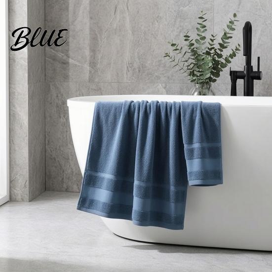 Впитывающие полотенца для душа Большое банное полотенце Хлопок Extra Thick Полотенце для взрослых Мягкое Дышащее Для дома Быстросохнущее Для ванной Комнаты Путешествий Тренажерного зала Все сезоны