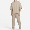 Nike T Shirts Men's Khaki Crew Neck Moderate Straight Fit FB8166-247