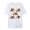 Normal T-shirts Adorable Pug With Sushi Design Dog Japanese Lovers Funny T Shirt Coupons Cotton Oversized Tshirt Men Clothing