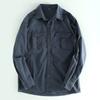 Leak-Picking Good Goods Foreign Trade Export Orders Cargo Long sleeve Shirts Men's Spring and Autumn Loose Casual Solid Top Outerwear