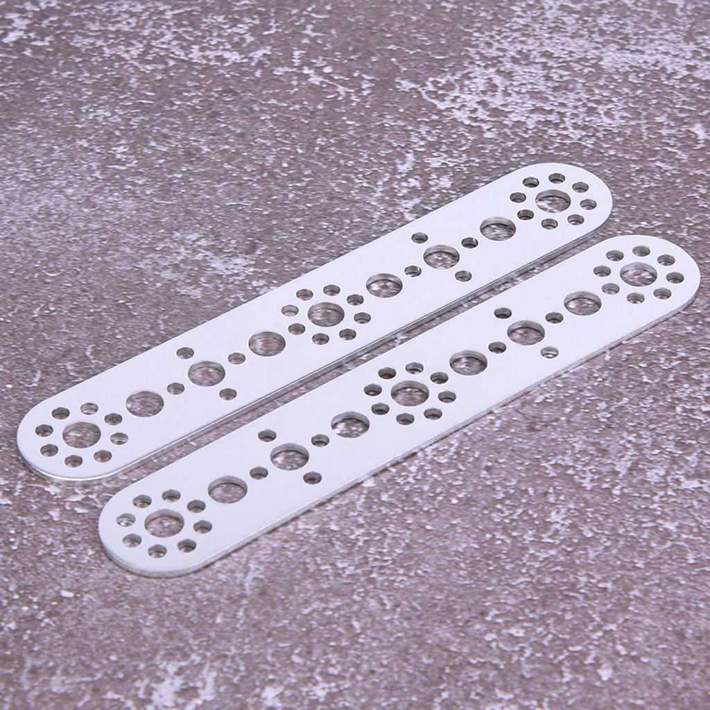 2 шт. алюминиевые пластины 9 отверстий сменные комплекты подходят для Tetrixrobotics аксессуары для роботов