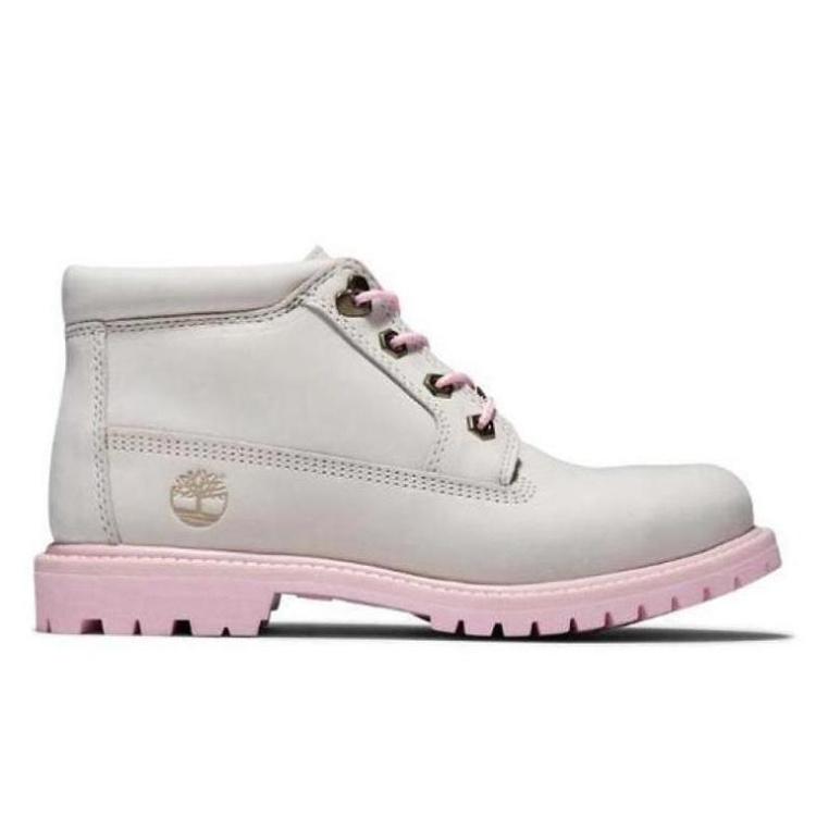 (WMNS) Женские ботинки Timberland Nellie Chukka Double Waterproof 'White Pink' Женские A28H7143
