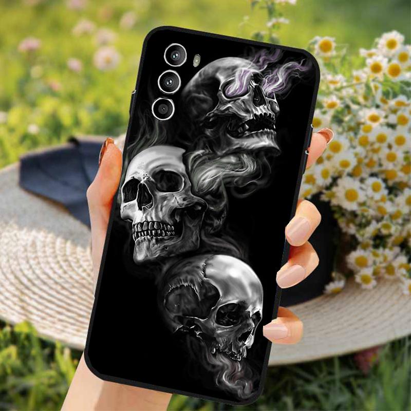 Чехол для телефона 'Жнец Череп Скелет' для Moto G84 G22 G32 G42 G52 G62 G53 G72 G60 G60S G100 G10 G20 G30 G13 G50 G 5G G Pure