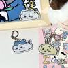 Funny Cute Cartoon Chiikawa Hachiware Usagi Acrylic Shaking Keychain Pendant Bag Ornaments Creative Toys Couple Accessories Gift