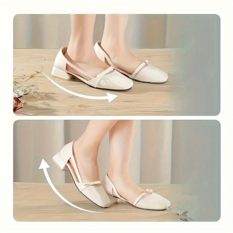 2 пары нерегулируемых подушечек для пятки и стопы, заполняющих дополнительное пространство в обуви, предотвращающих появление волдырей и боли для женских туфель на высоком каблуке